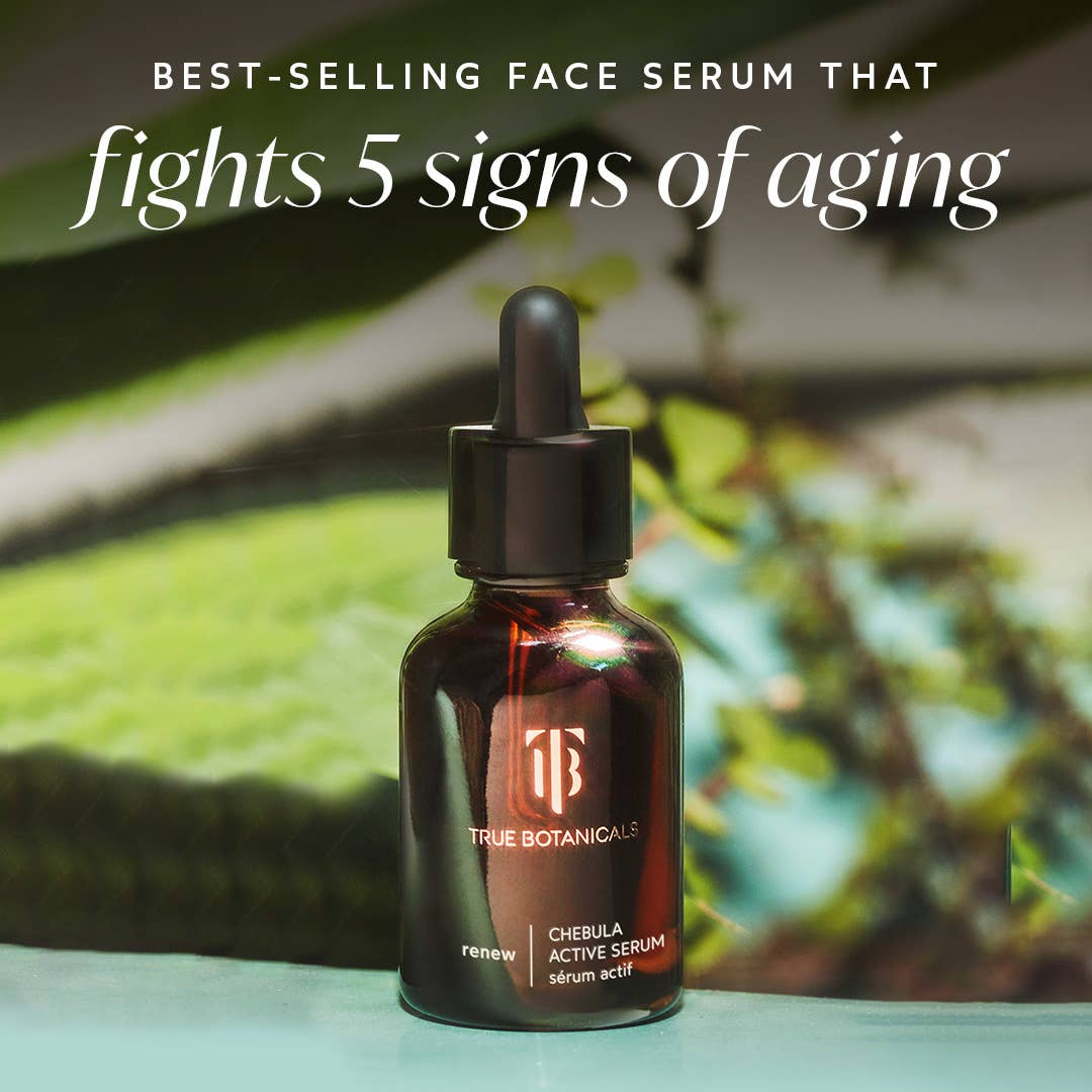 True Botanicals - Renew Chebula Active Serum - Full Size (1 fl oz | 30 ml)