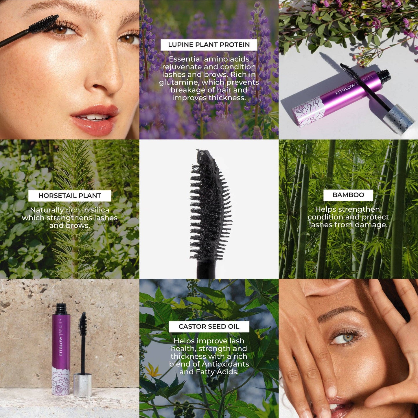 Fitglow Beauty - Vegan Good Lash+ Mascara - Black