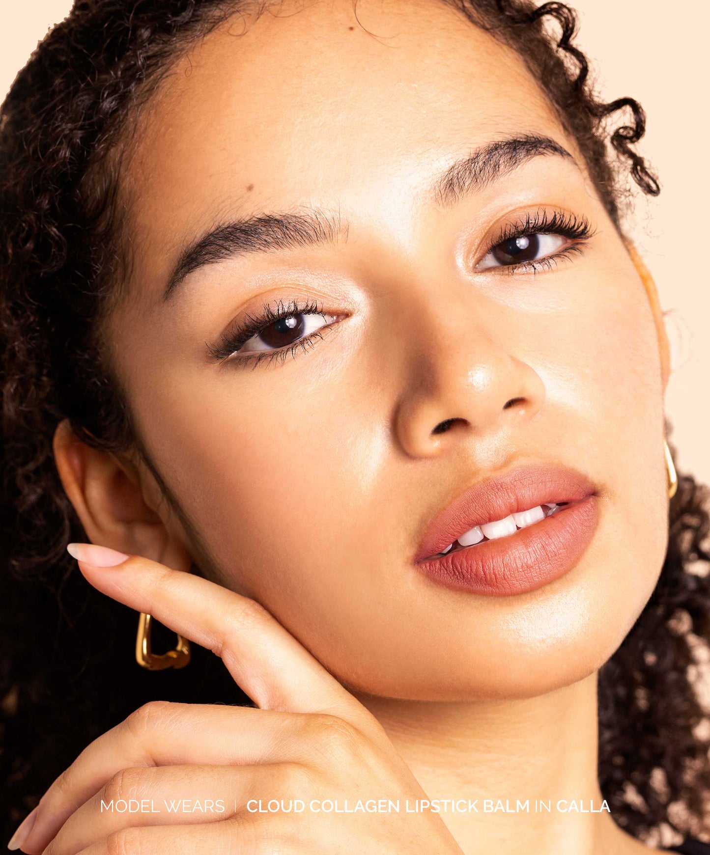 Fitglow Beauty - Cloud Collagen Lipstick + Cheek - Beet - Soft Matte Mauve Plum