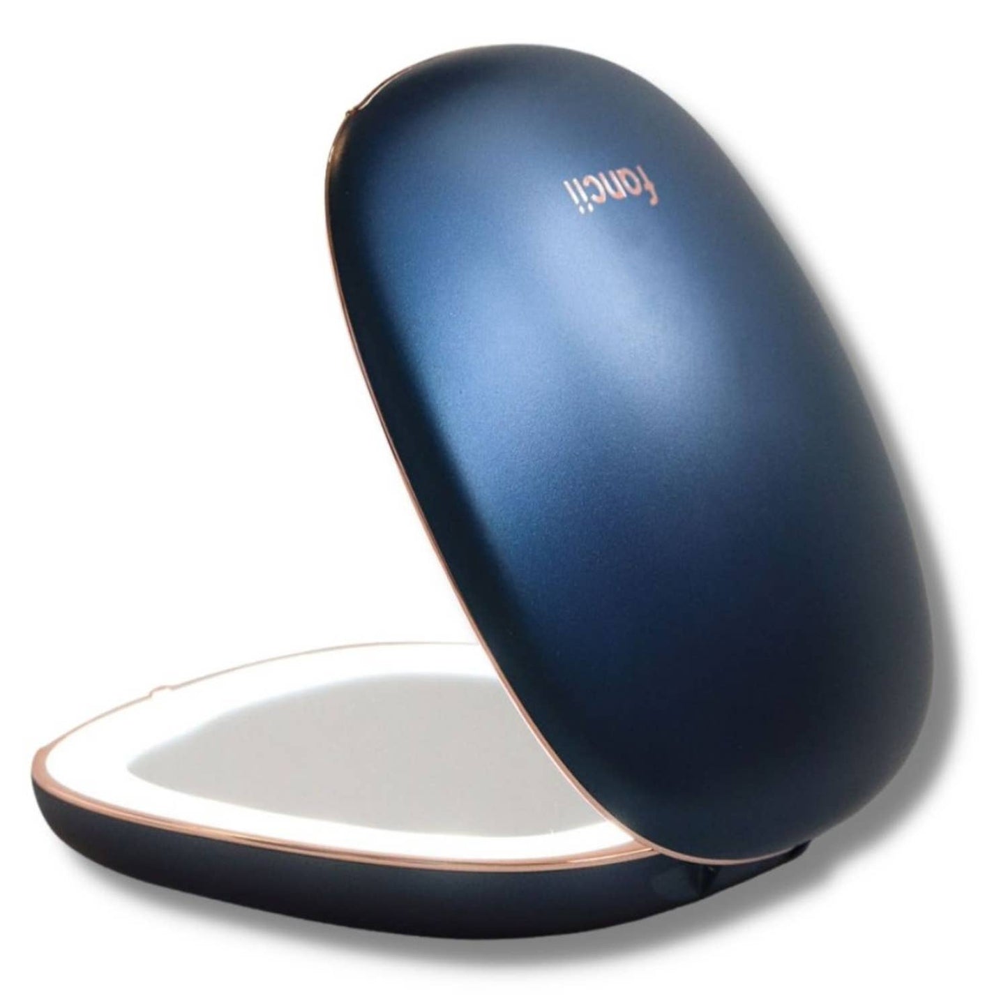 Fancii - Mila Rechargeable Compact Mirror - Black