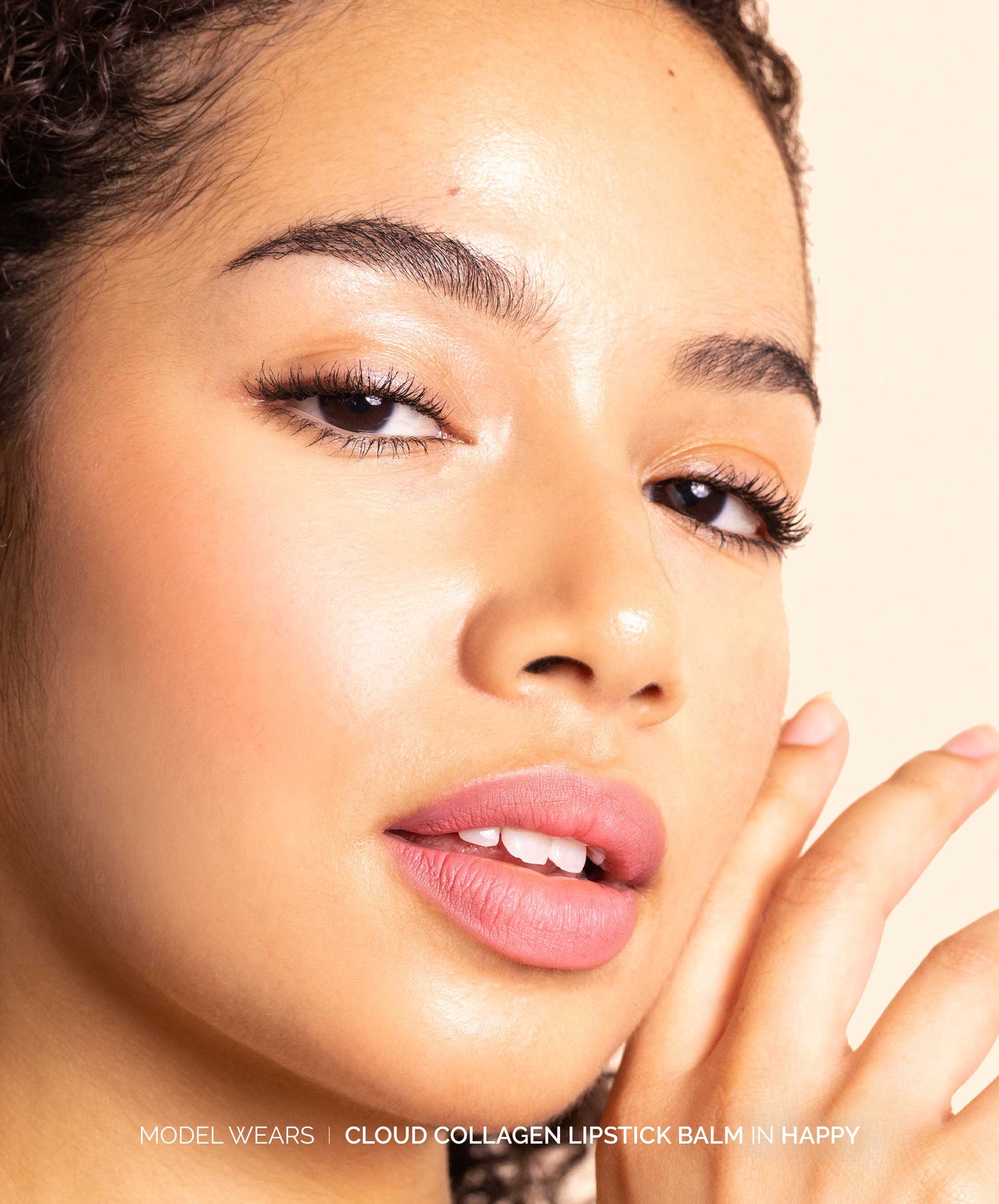 Fitglow Beauty - Cloud Collagen Lipstick + Cheek - Port - Soft Matte Black Plum