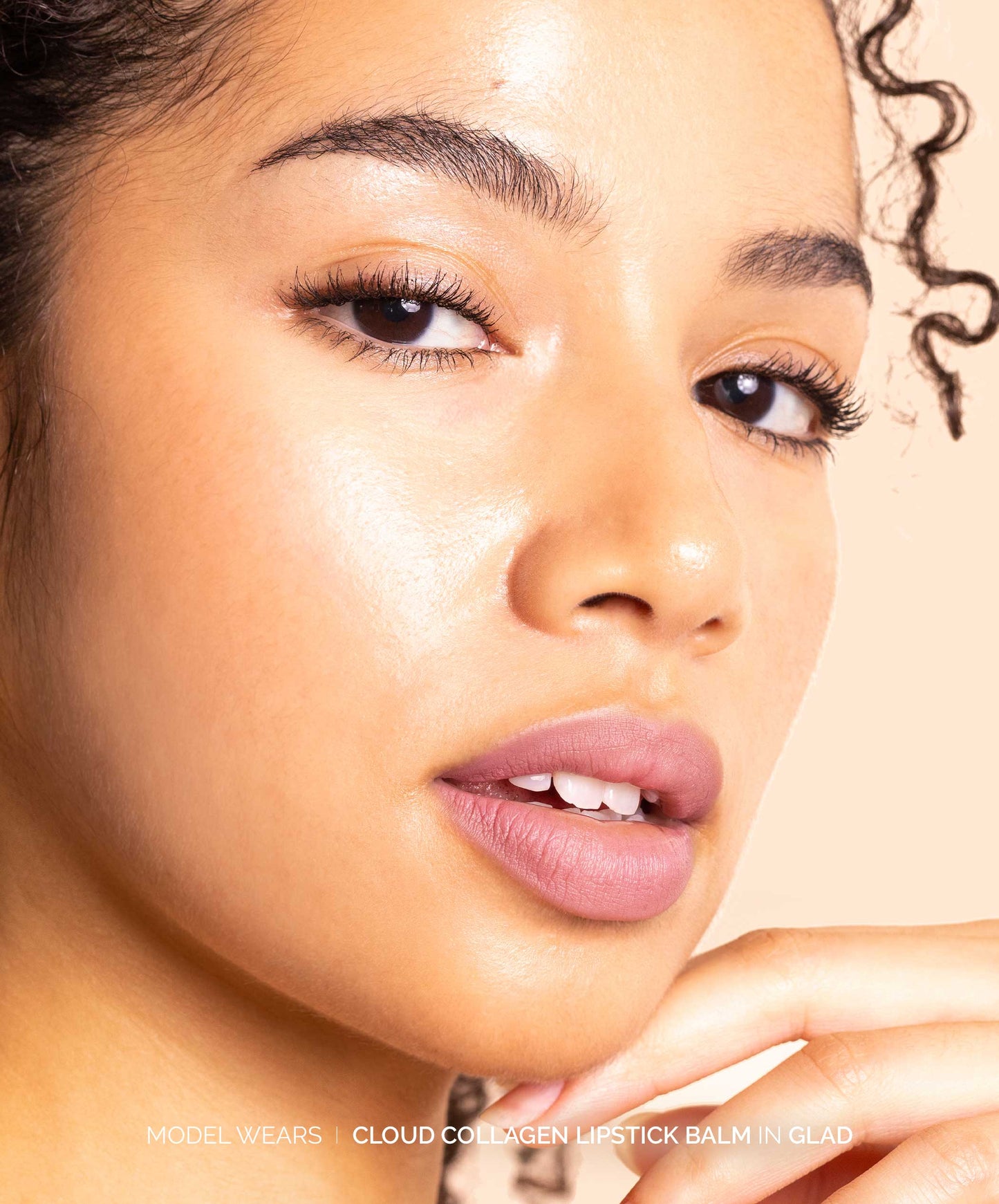 Fitglow Beauty - Cloud Collagen Lipstick + Cheek - Beet - Soft Matte Mauve Plum