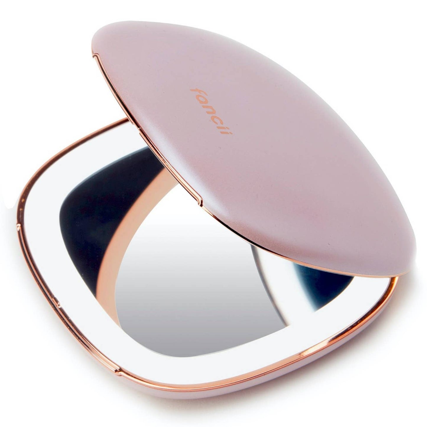 Fancii - Mila Rechargeable Compact Mirror - Black