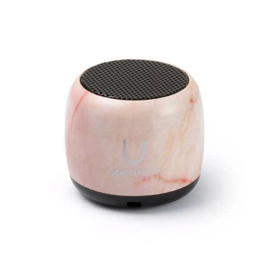 FashionIt - U Micro Speaker Marble Pink