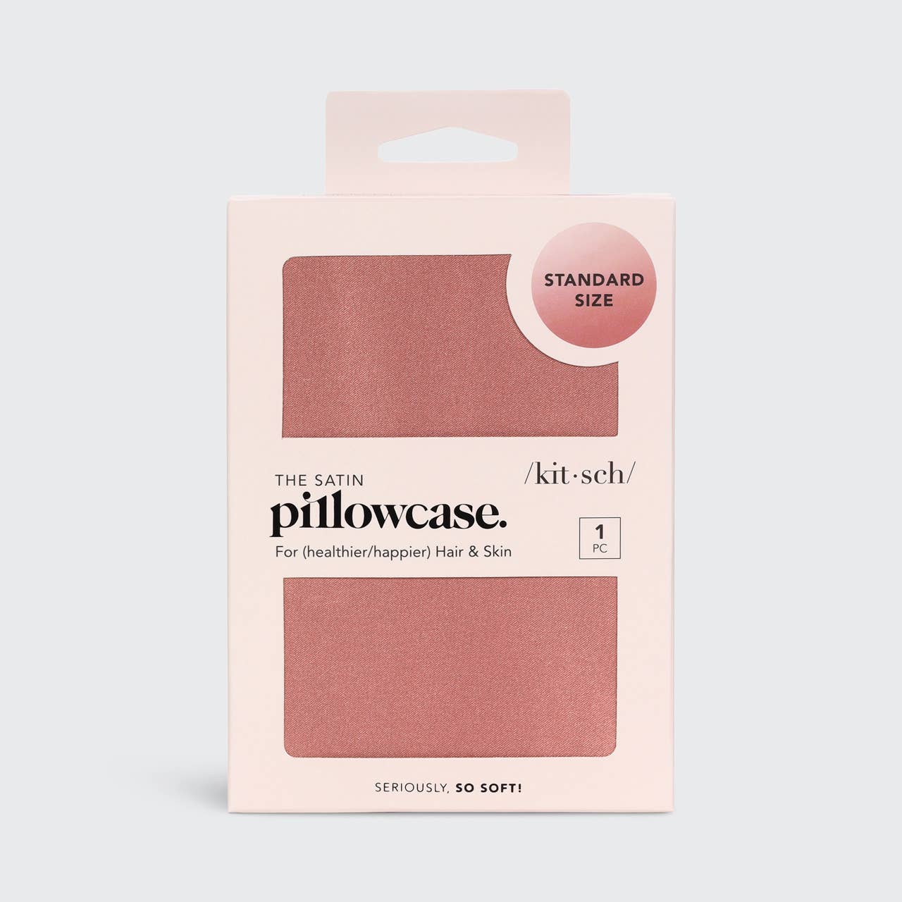 KITSCH - Satin Pillowcase - Terracotta