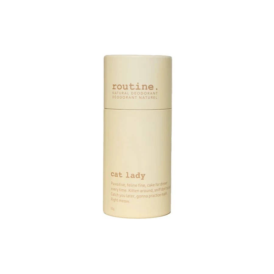 Routine - Cat Lady 50g Deodorant STICK