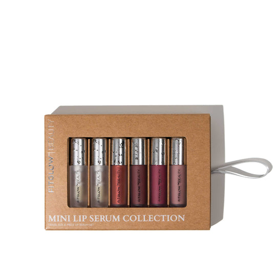 Fitglow Beauty - 6 Piece Mini Lip Colour Serum Collection