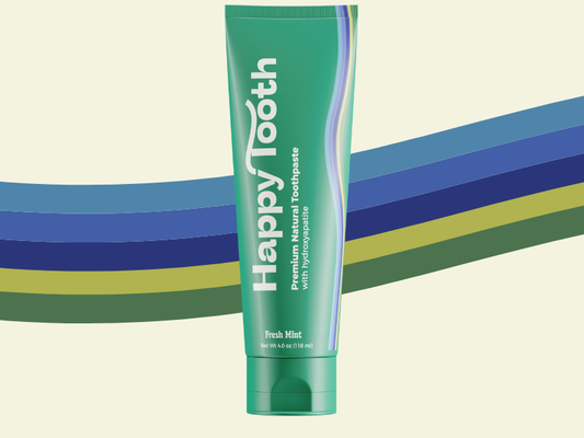 Happy Tooth Products LLC - Natural Hydroxyapatite Toothpaste - Fresh Mint