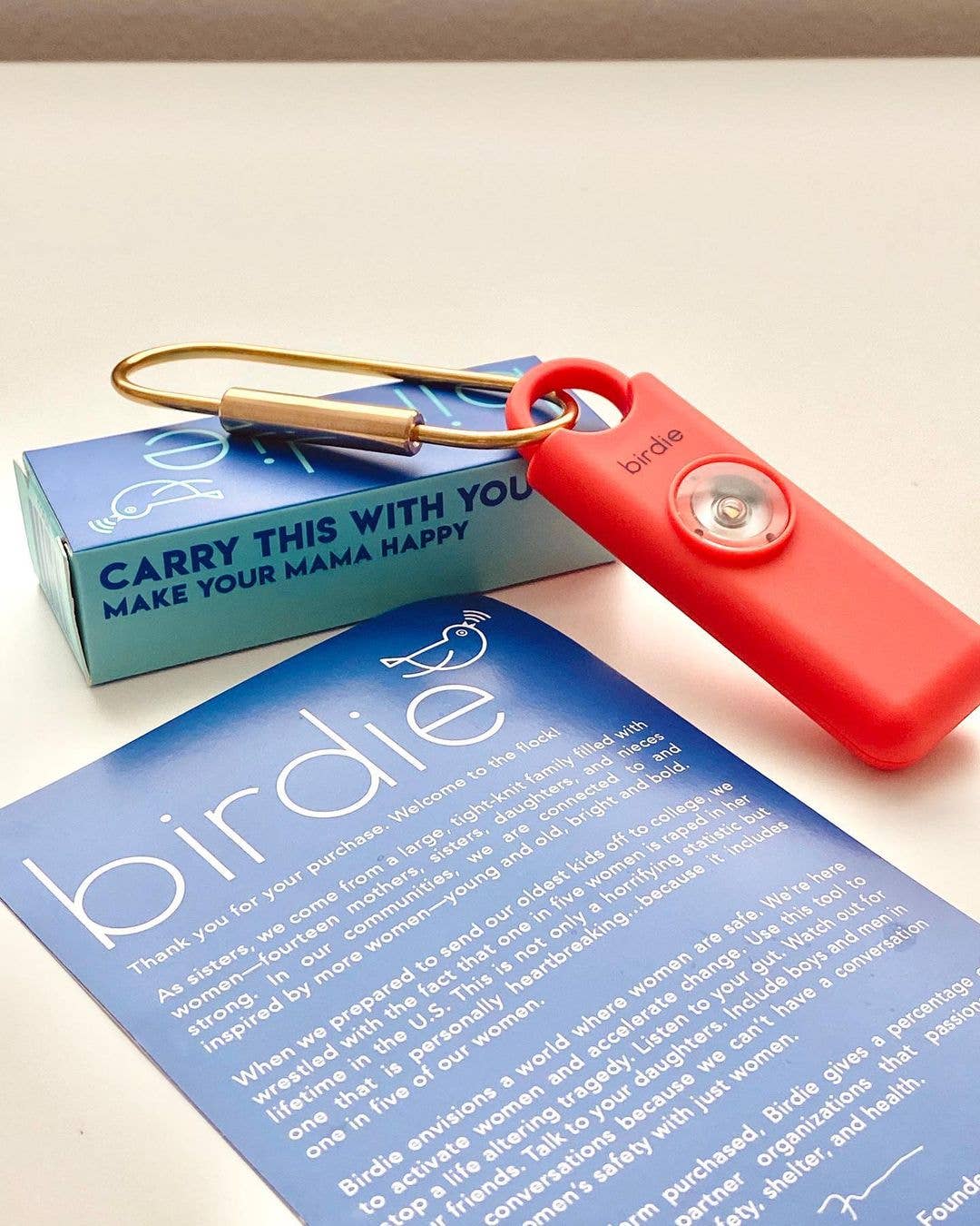 She's Birdie - She's Birdie Personal Safety Alarm - Single / Charcoal