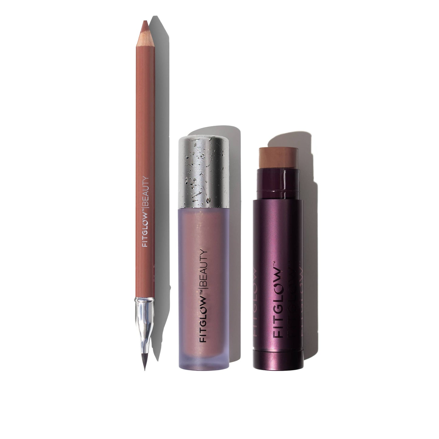 Fitglow Beauty - Naturally Nude Signature Lip Trio