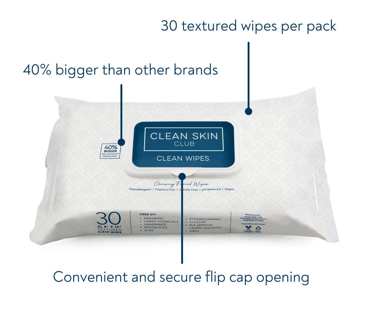 Clean Skin Club - Clean Wipes