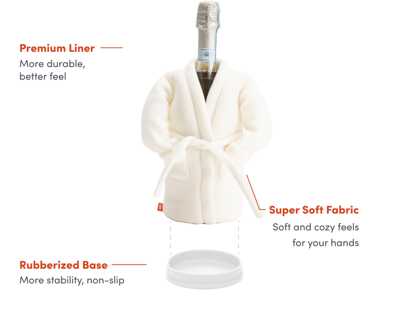 Puffin Drinkwear - The Resort - Insulated Wine & Champagne Bottle Cooler