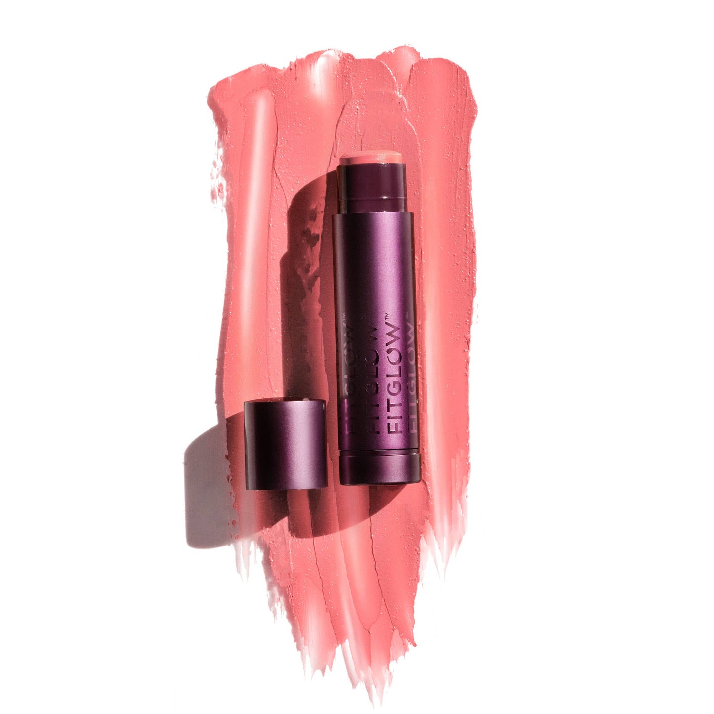 Fitglow Beauty - Cloud Collagen Lipstick + Cheek - Peony - Bright Coral Pink