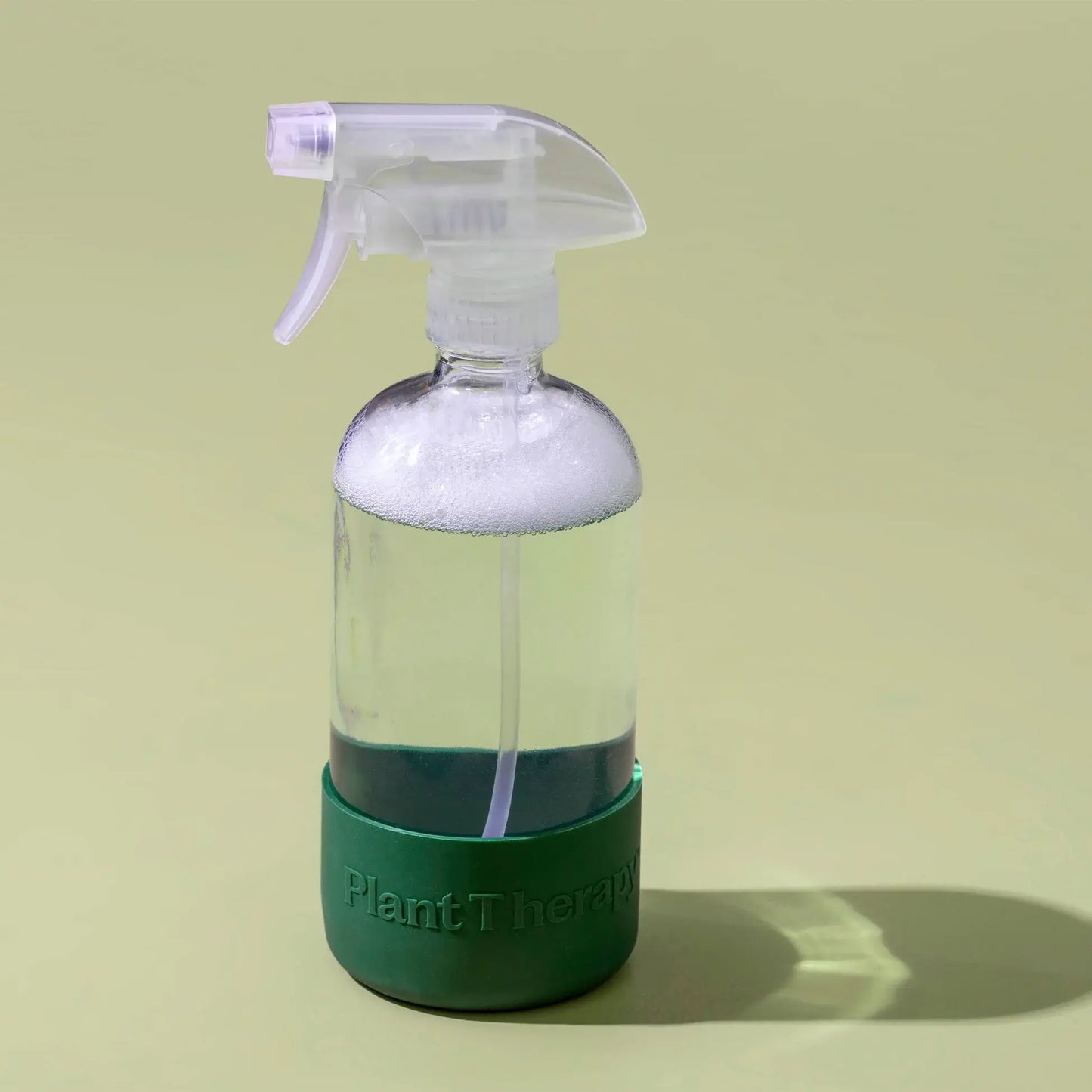 Plant Therapy - Glass Spray Bottle with Forest Green Sleeve
