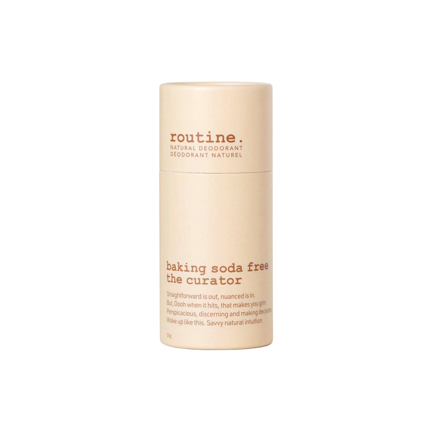 Routine - The Curator 50g Deodorant STICK