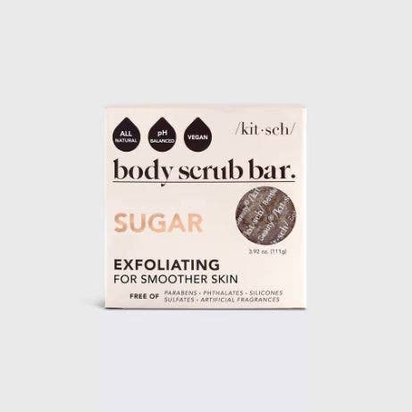 KITSCH - Sugar Exfoliating Body Scrub Bar