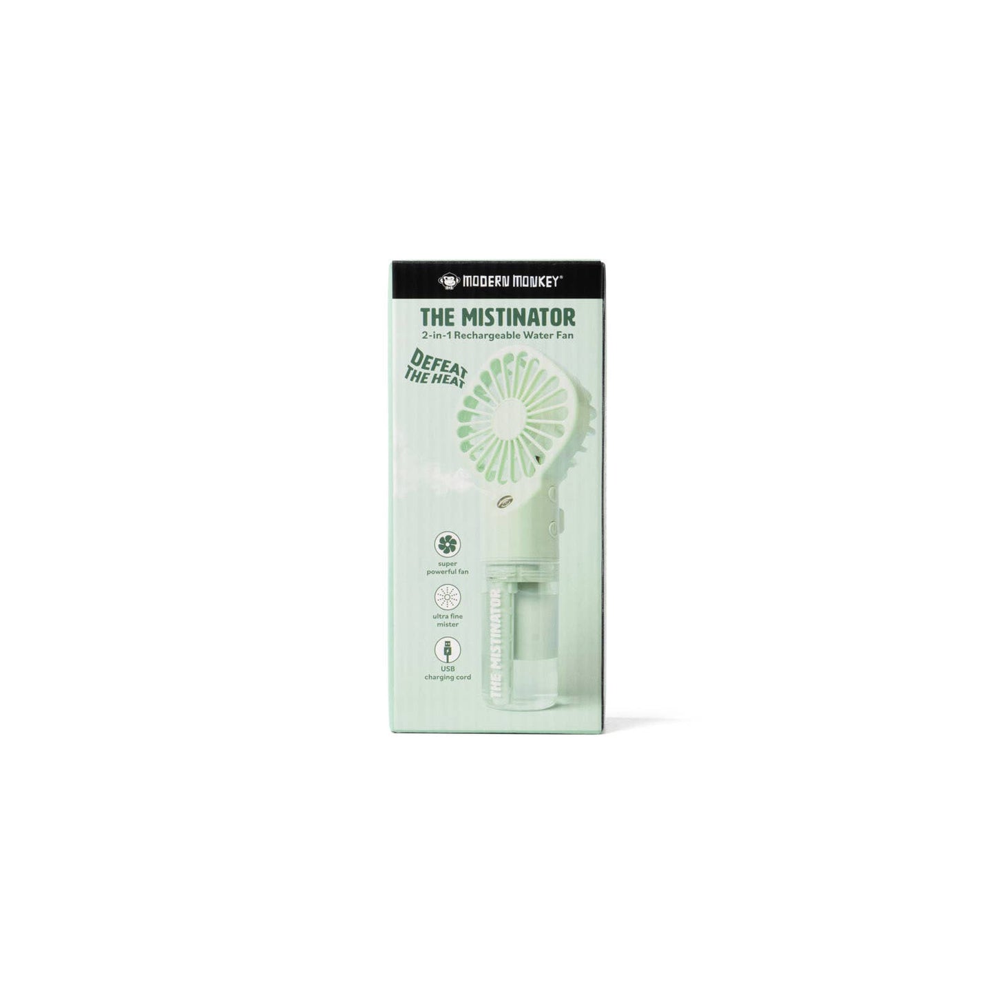 DM Merchandising - Modern Monkey The Mistinator 2-in-1 Rechargeable Water Fan