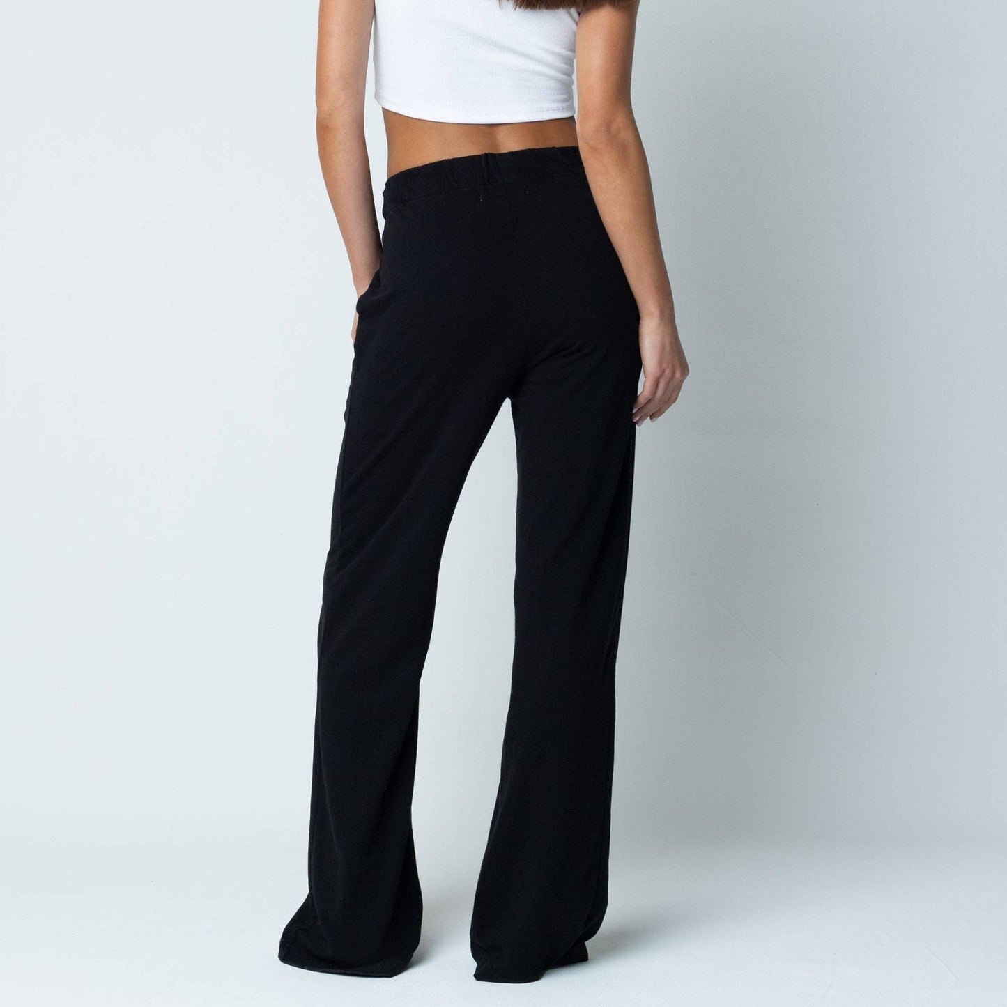 Talentless - WOMENS FRENCH TERRY LOUNGE PANT - Bone / M