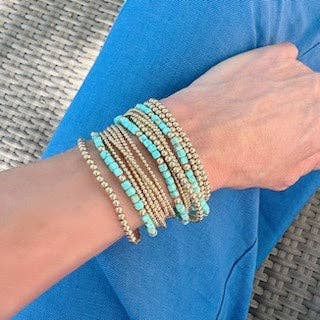 Jeny Baker Designs - Trina Turquoise Bracelet - 7"