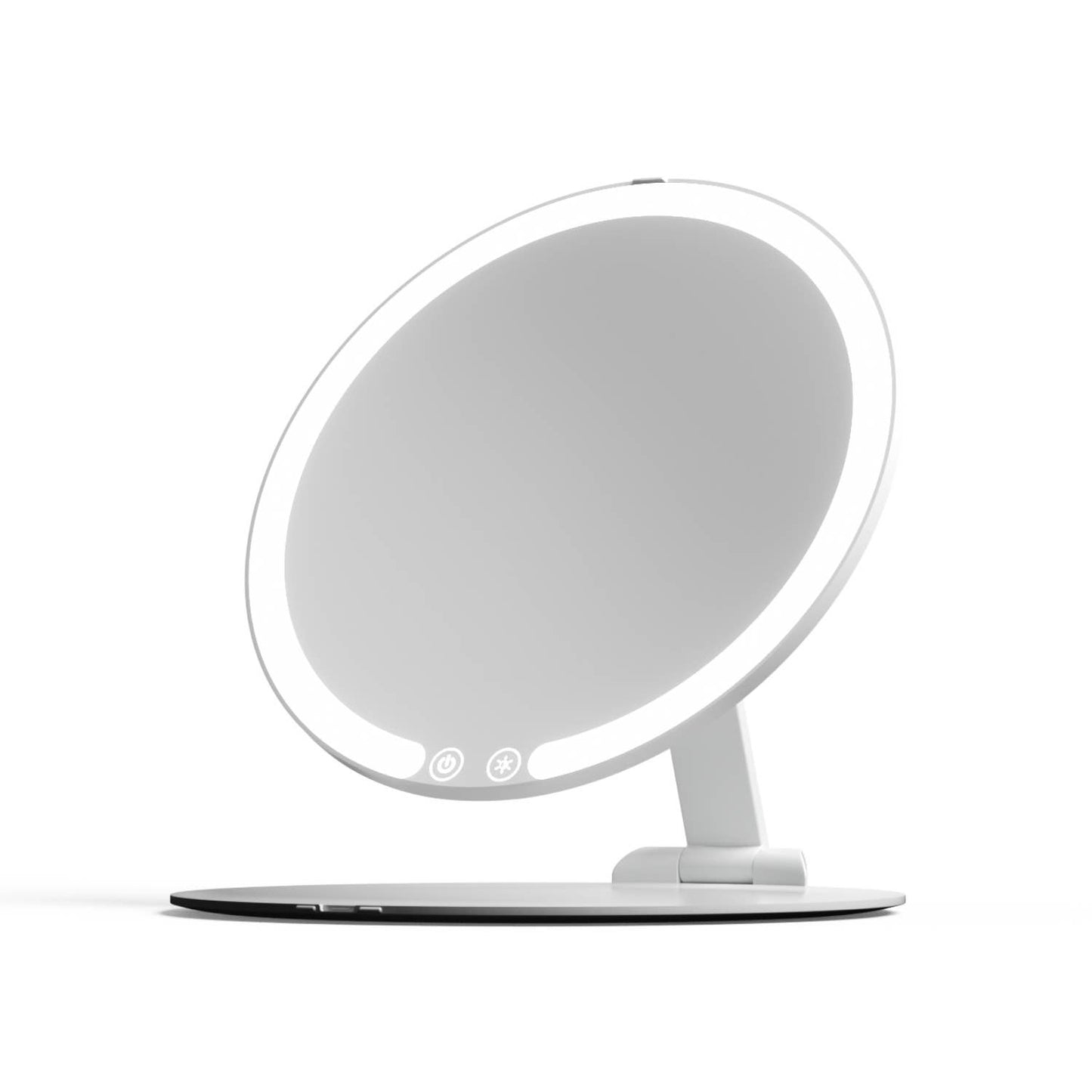 Fancii - Abigail Rechargeable Travel Mirror - White