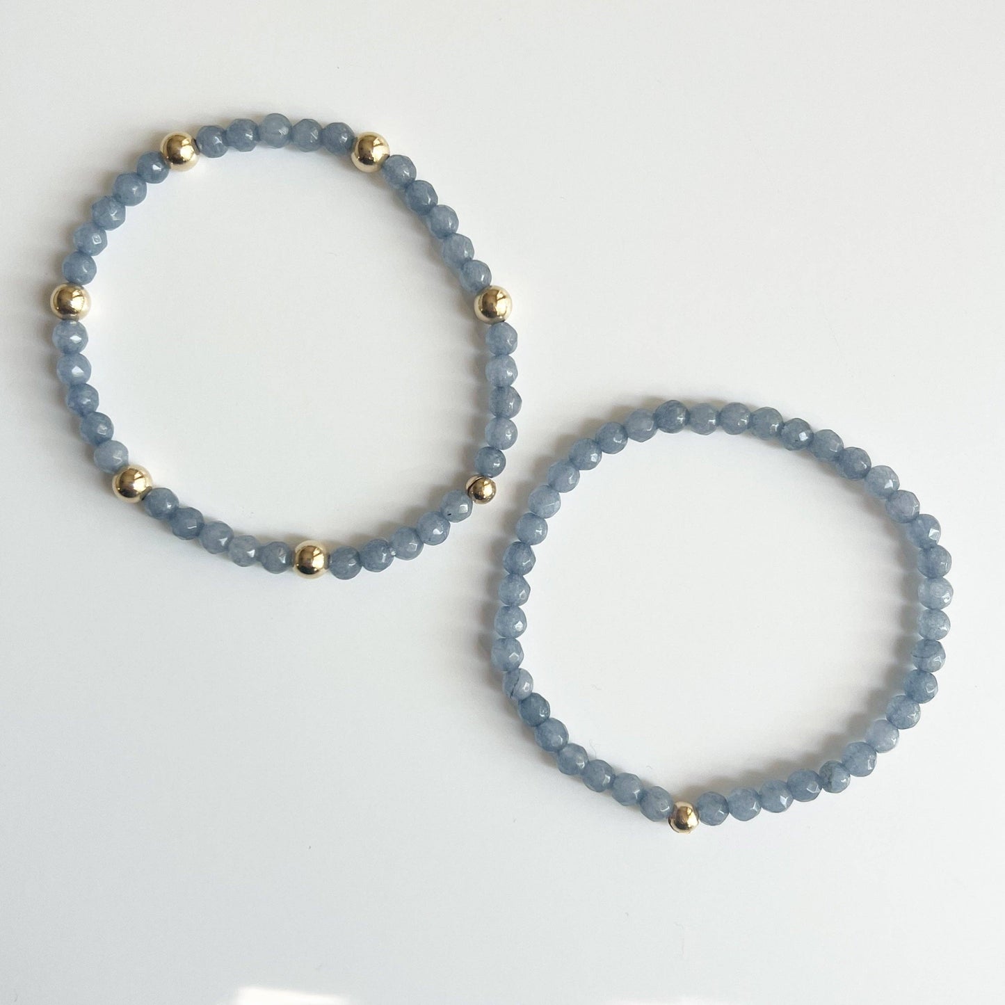 Jeny Baker Designs - Chelsea Bracelets, Denim - Plain