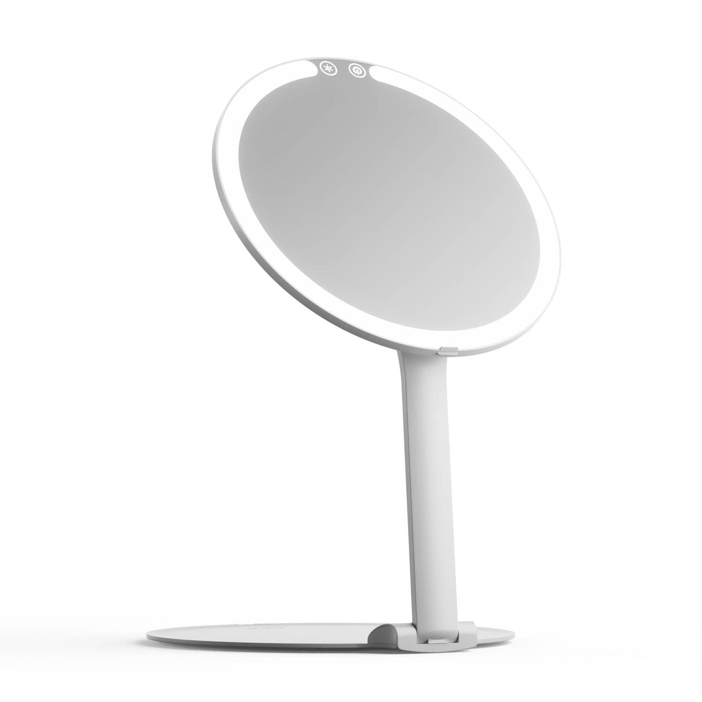 Fancii - Abigail Rechargeable Travel Mirror - White