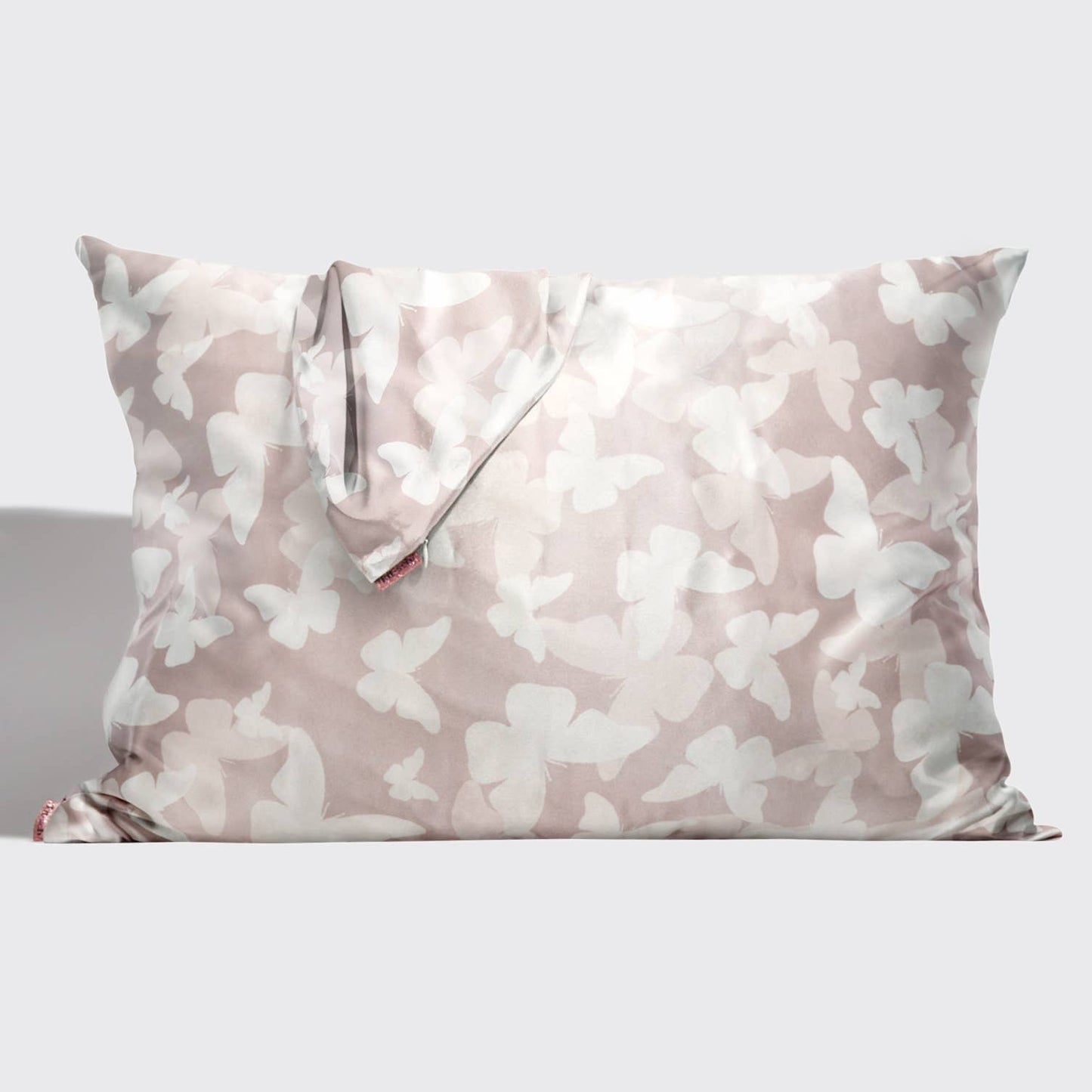 KITSCH - Satin Pillowcase - Champagne Butterfly