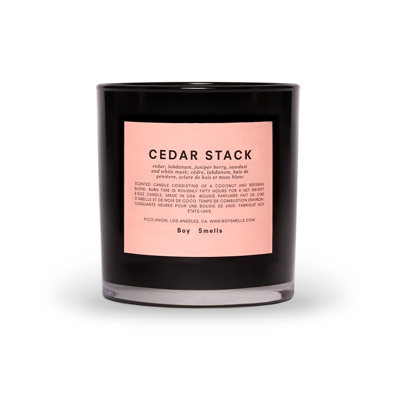 Cedar Stack Candle - Verde