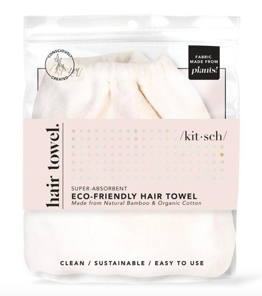 Eco Friendly Hair Towel - Verde