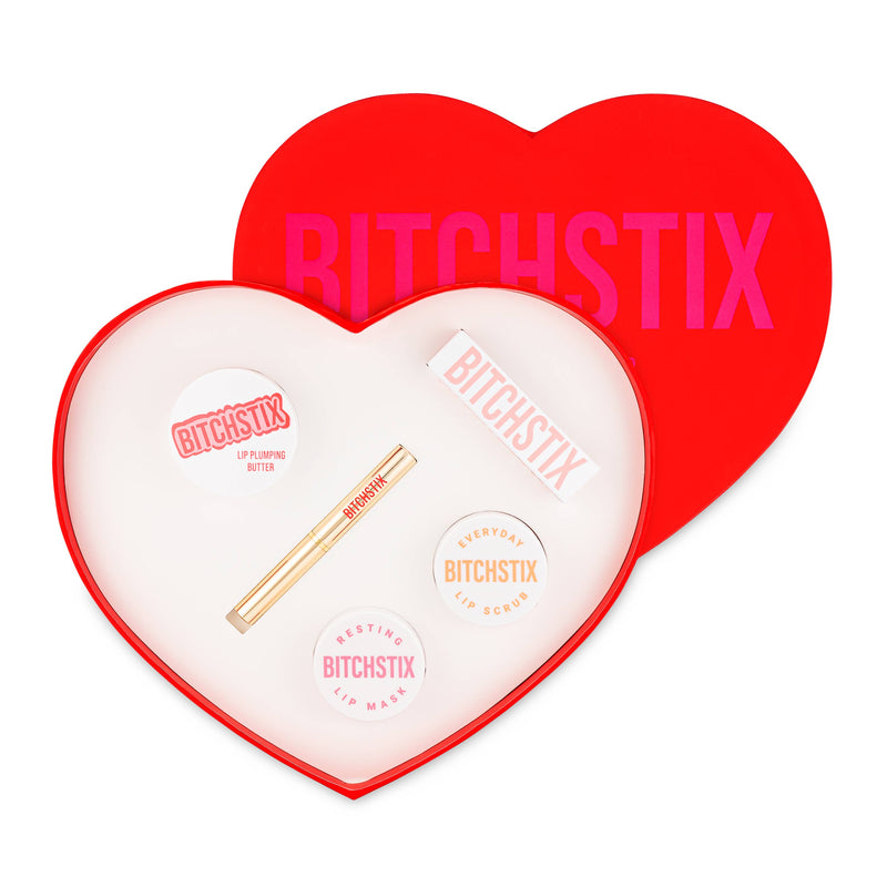 BITCHSTIX - Gift Set: Heart Box Ultimate Lip Care Set