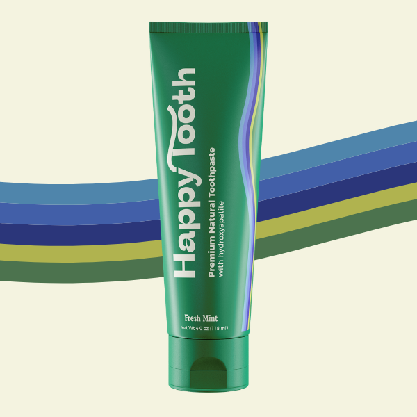 Happy Tooth Products LLC - Natural Hydroxyapatite Toothpaste - Fresh Mint