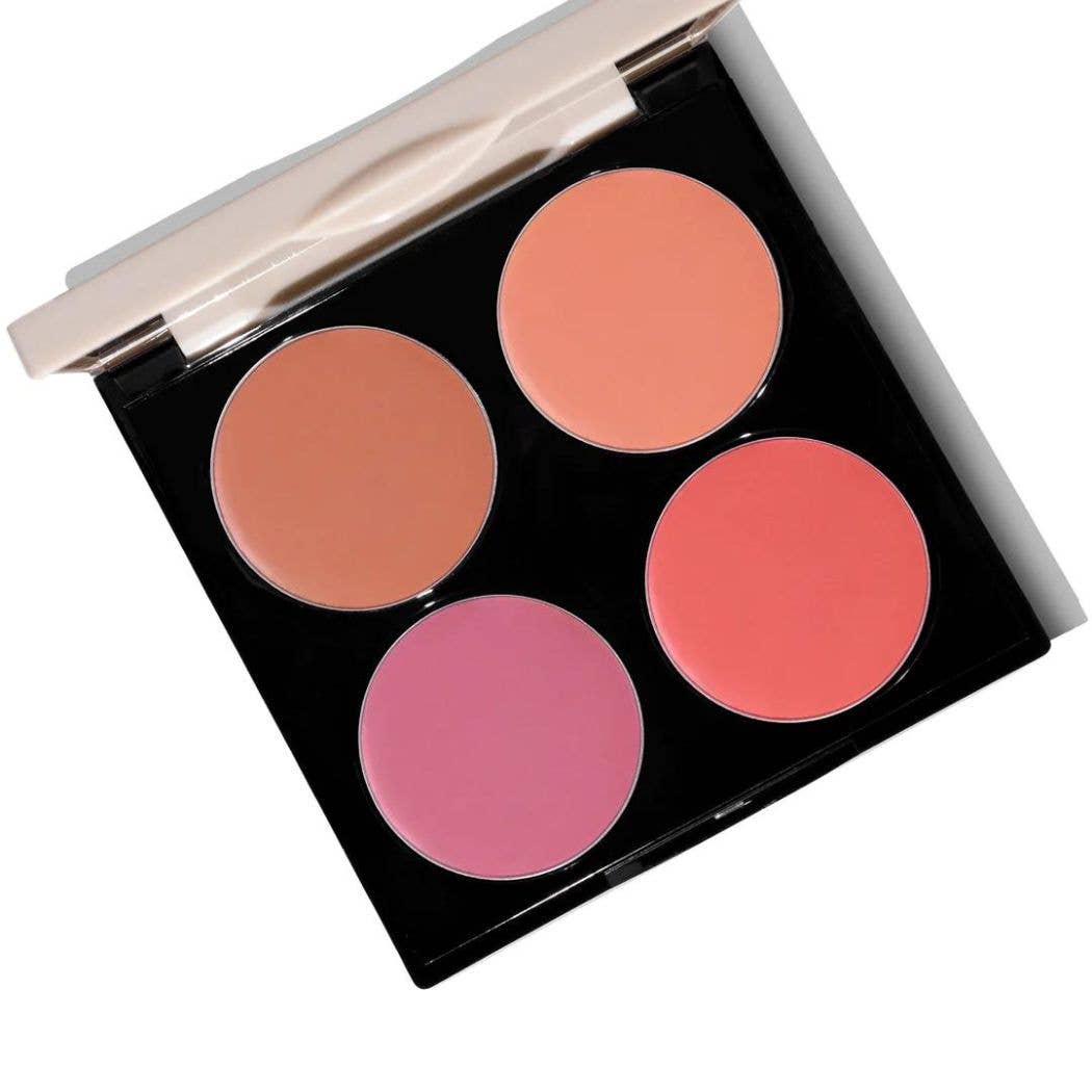 Fitglow Beauty - Multi-Use Ceramide Cream Lip + Cheek Palette-Freshly Picked