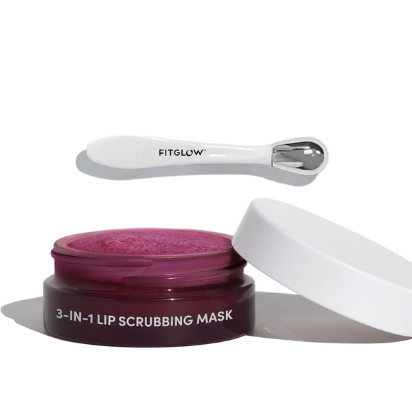 FITGLOW 3-in-1 Lip Scrubbing Mask